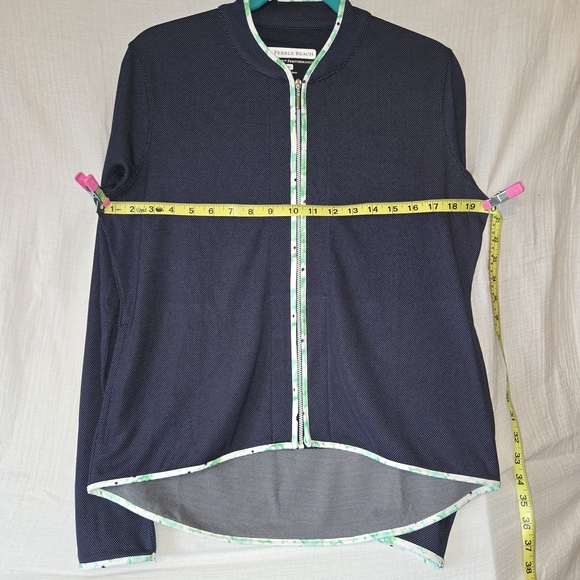 Pebble Beach Navy Performance Top - Picture 4 of 5